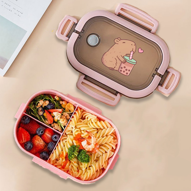 Food Storage Cabinet - Capybara Bento Lunch Box Anime Animals