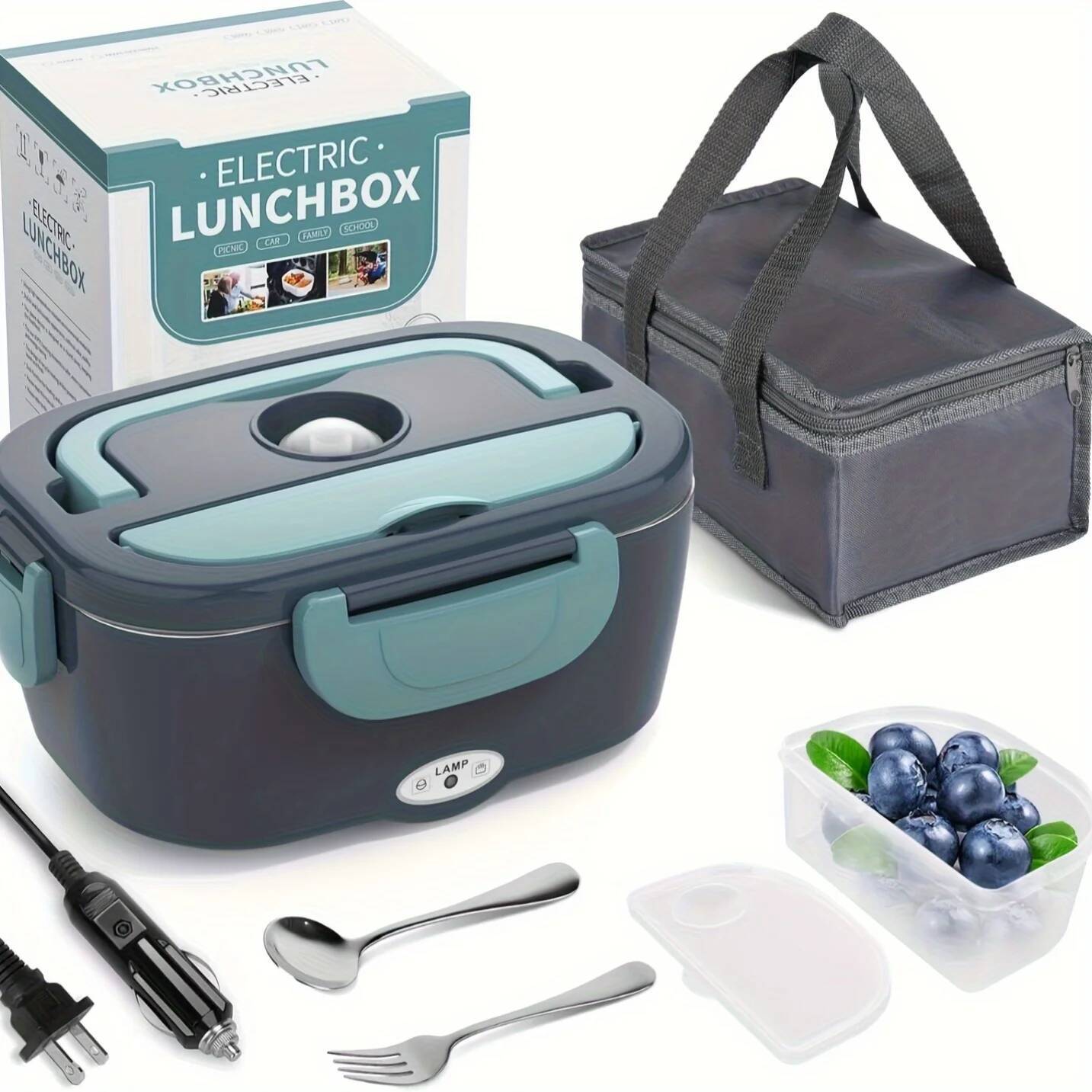 Portable Food Warmer - 1.5 L 60W Electric Box Warmer