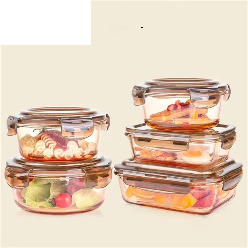 Food Storage Containers Glass - Glass Fresh-Keeping Box, Microwave Oven Heating