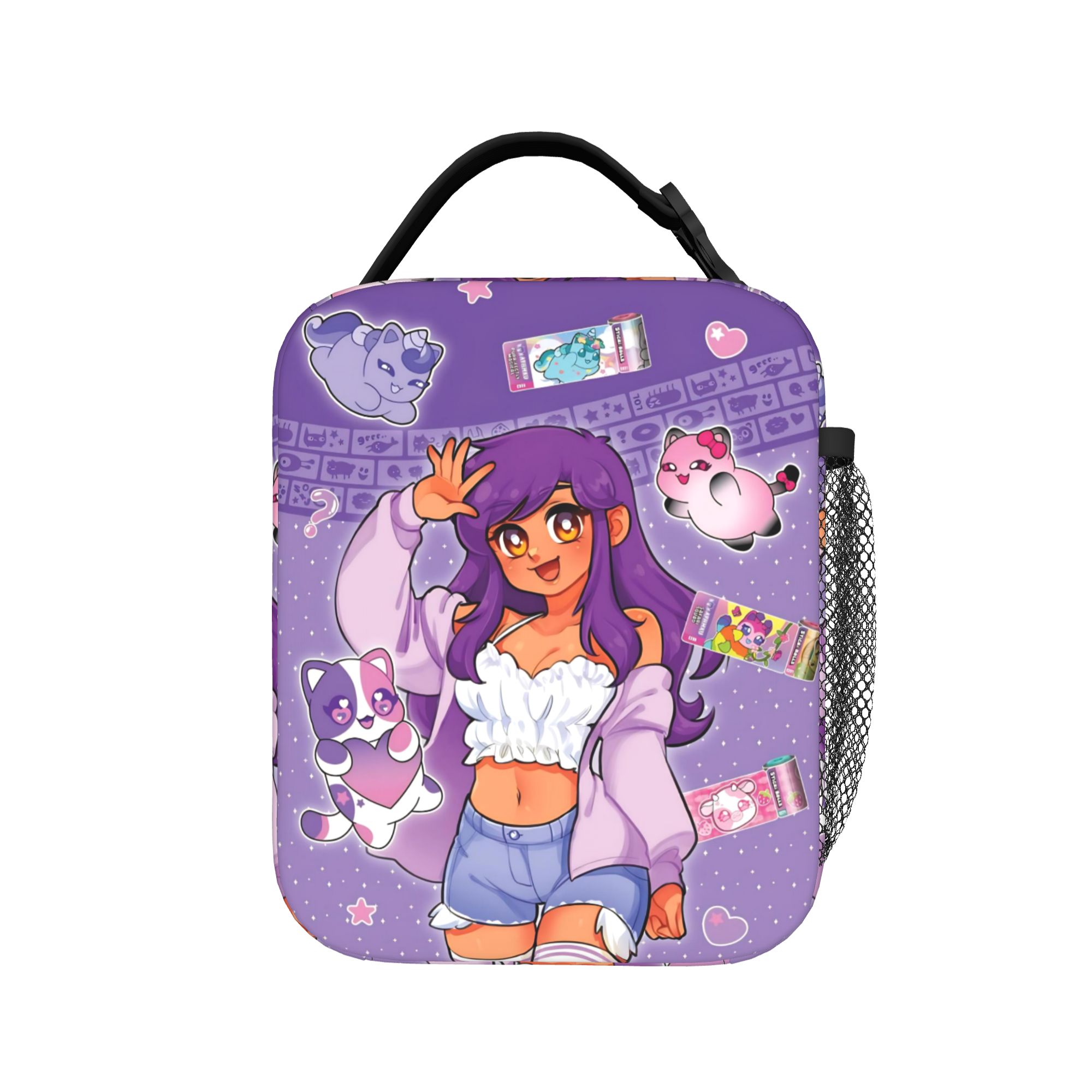 Food Storage Keep Warm - A-Aphmau Cartoon Merch Insulated Lunch Bag