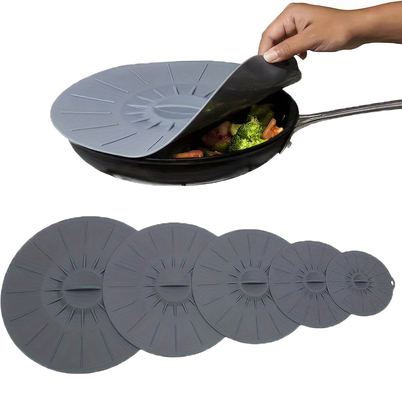 Silicone Stretch Lid - 5Pcs Universal Silicone Bowl Covers Stretch