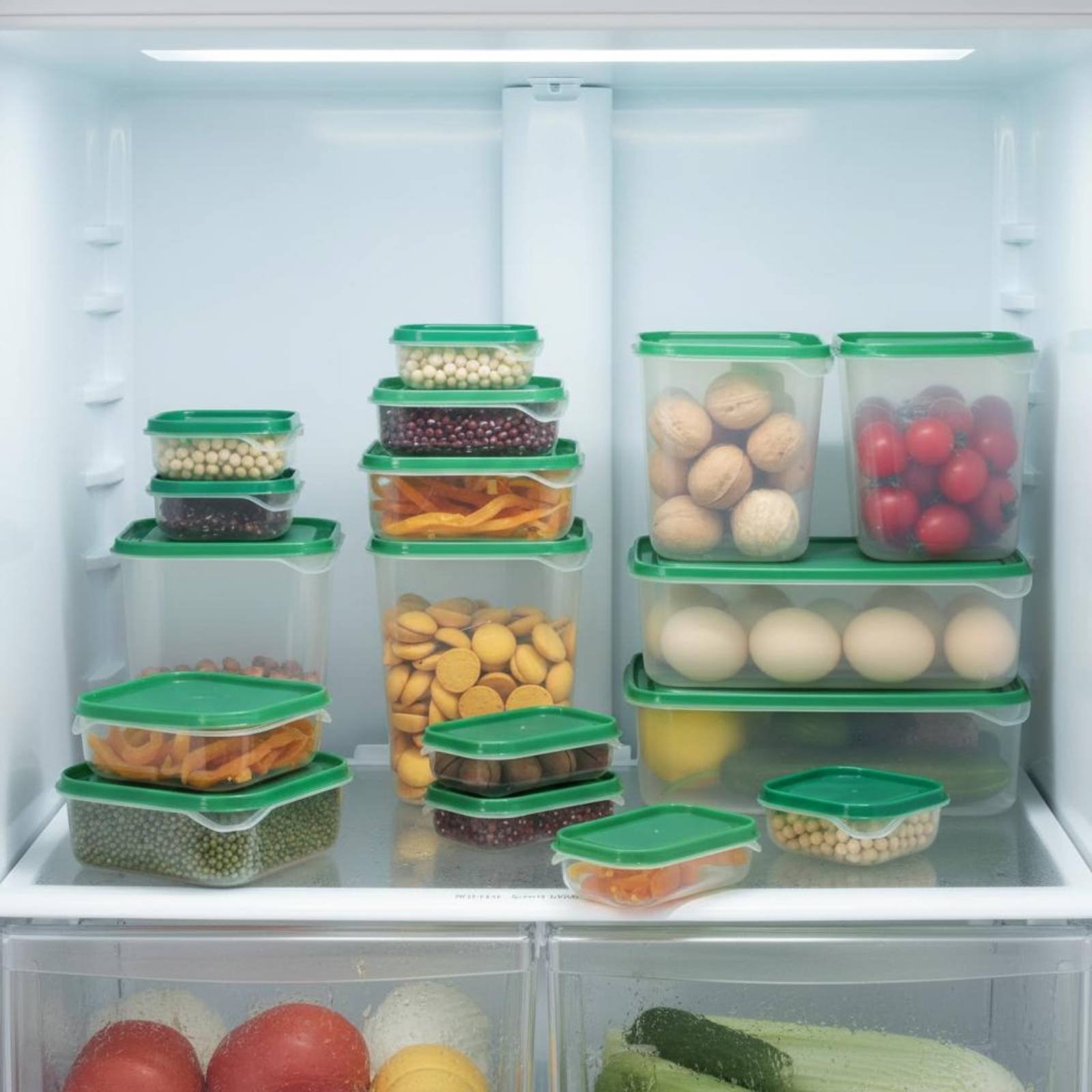 17 Pieces Fridge Storage Box S - đánh giá và giá Food Storage Plastic Containers With Lids