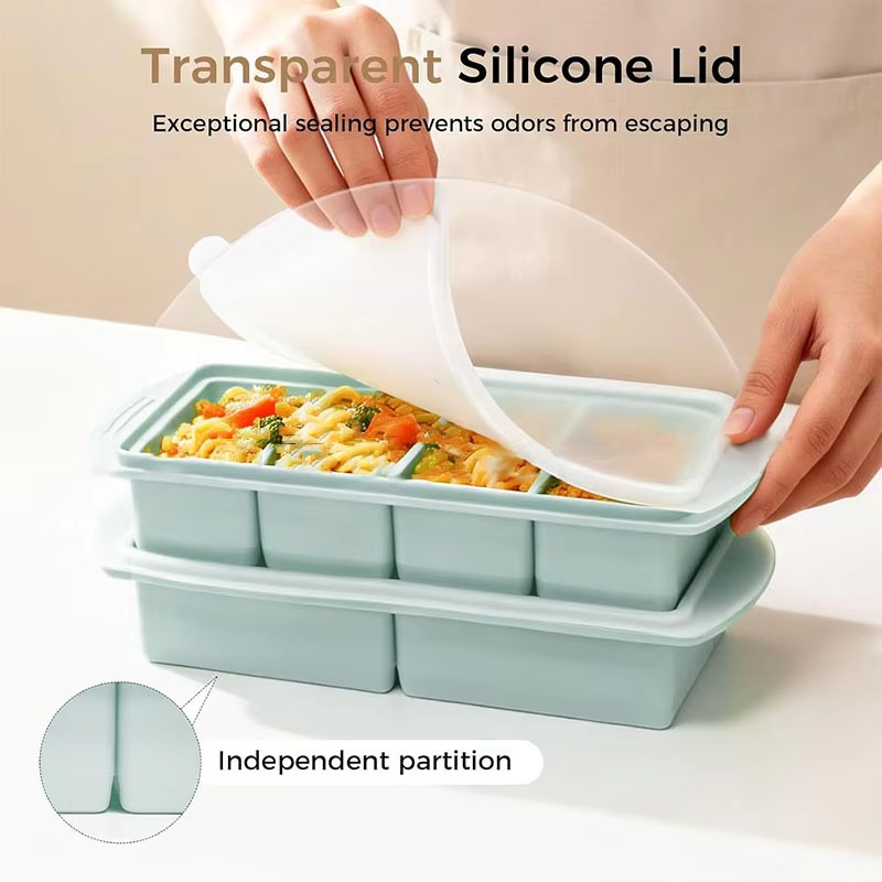 250ml/500ml Silicone Single Gr - đánh giá và giá Food Storage Containers Xl