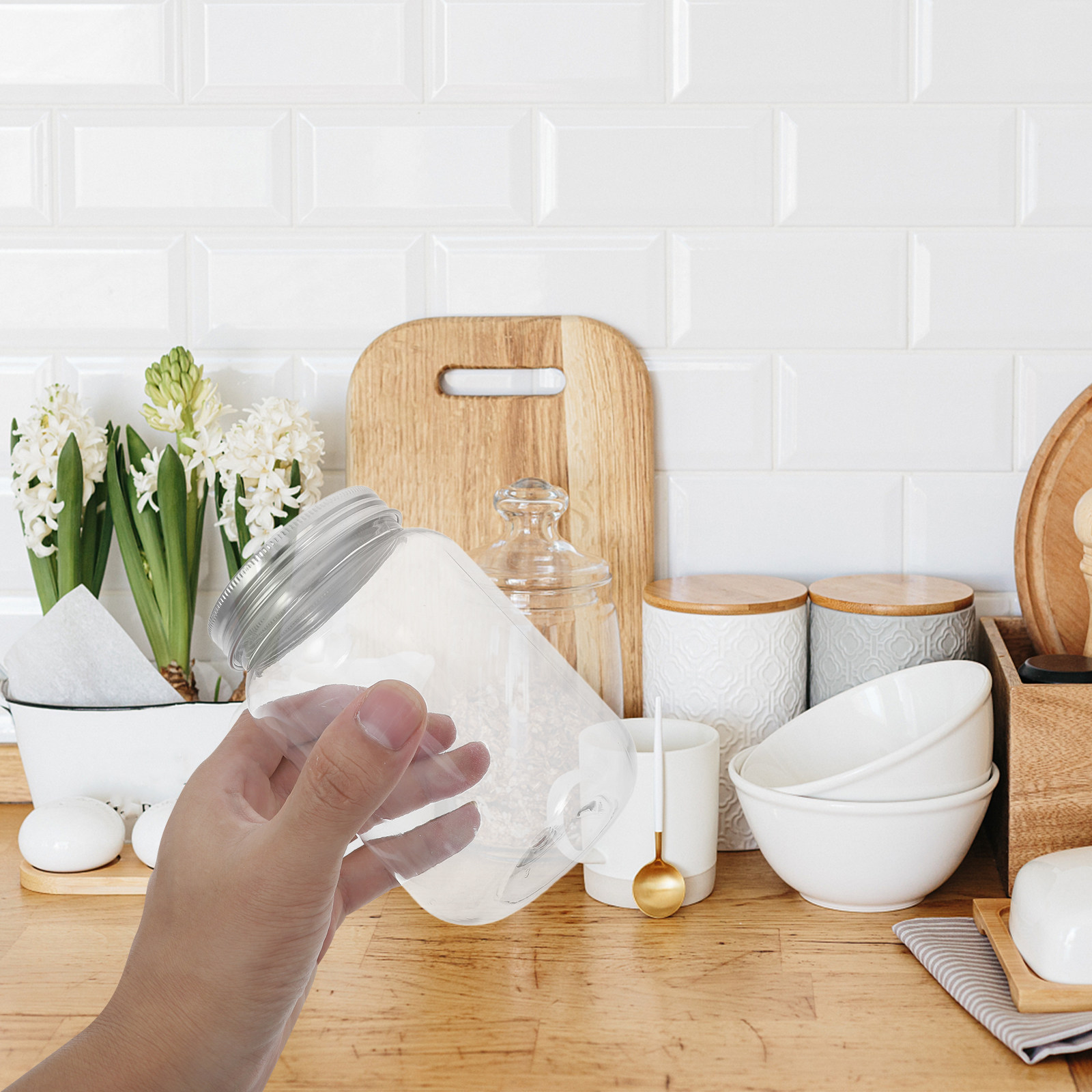 Airtight Food Storage Jars wit - đánh giá và giá Food Storage Plastic Containers With Lids