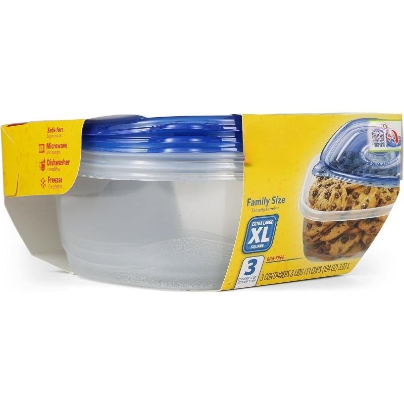 XL Square Food Storage Contain - đánh giá và giá Food Storage Containers Xl