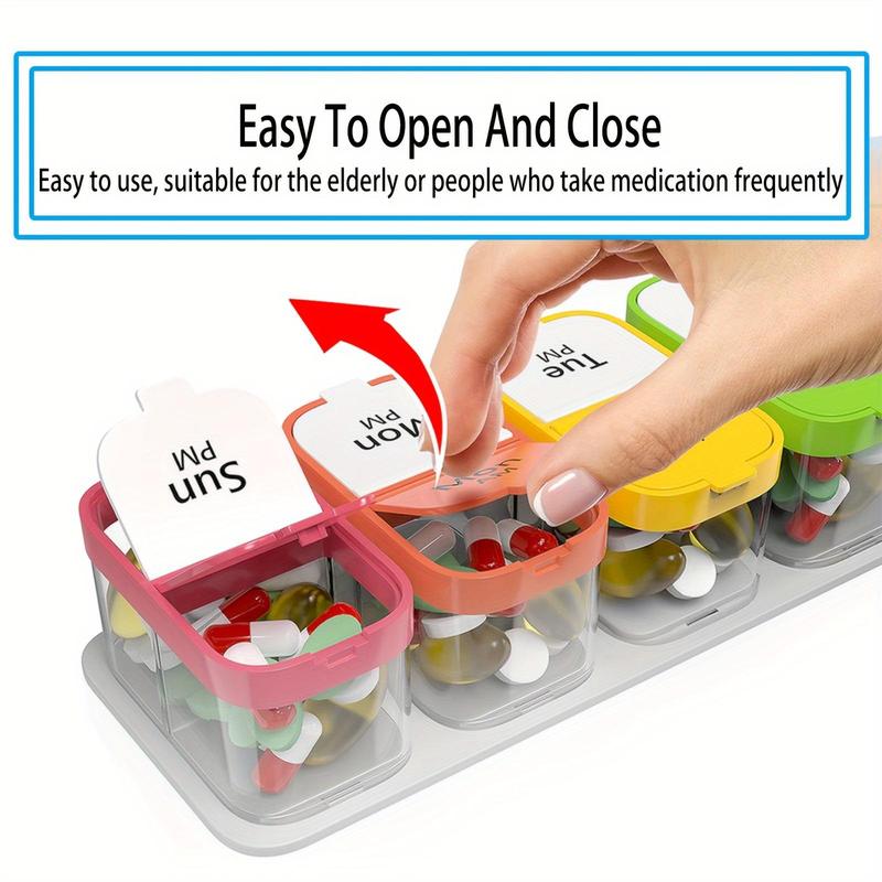 1PCS Large 7 Day Pill Organize - đánh giá và giá Food Storage Containers Xl