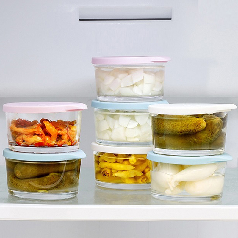 ●Microwave Safe Round Food Sto - đánh giá và giá Food Storage Containers Glass