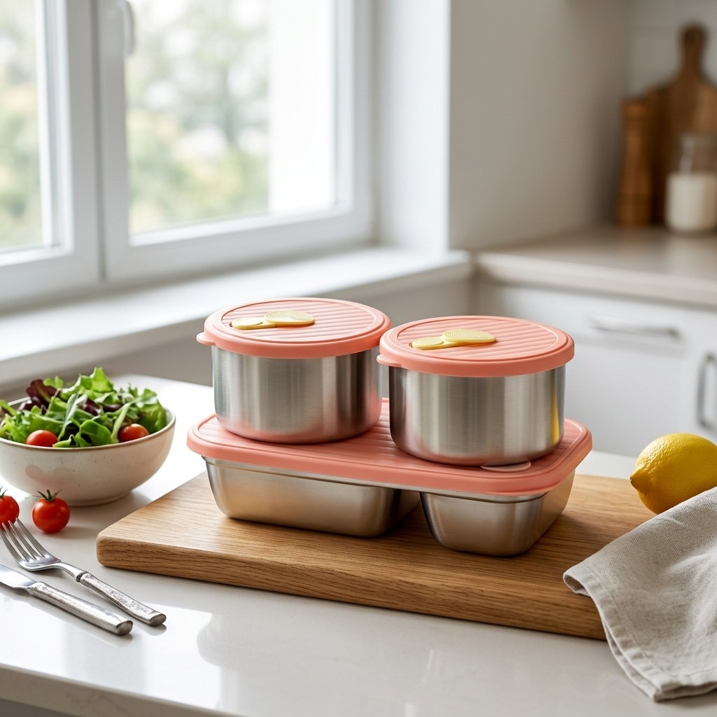Microwave Safe 304 Stainless S - đánh giá và giá Food Storage Underground