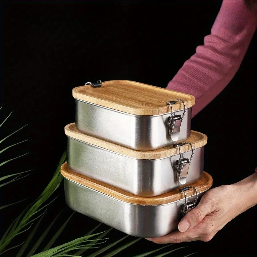 New 304 Stainless Steel Bamboo - đánh giá và giá Food Storage Cabinet