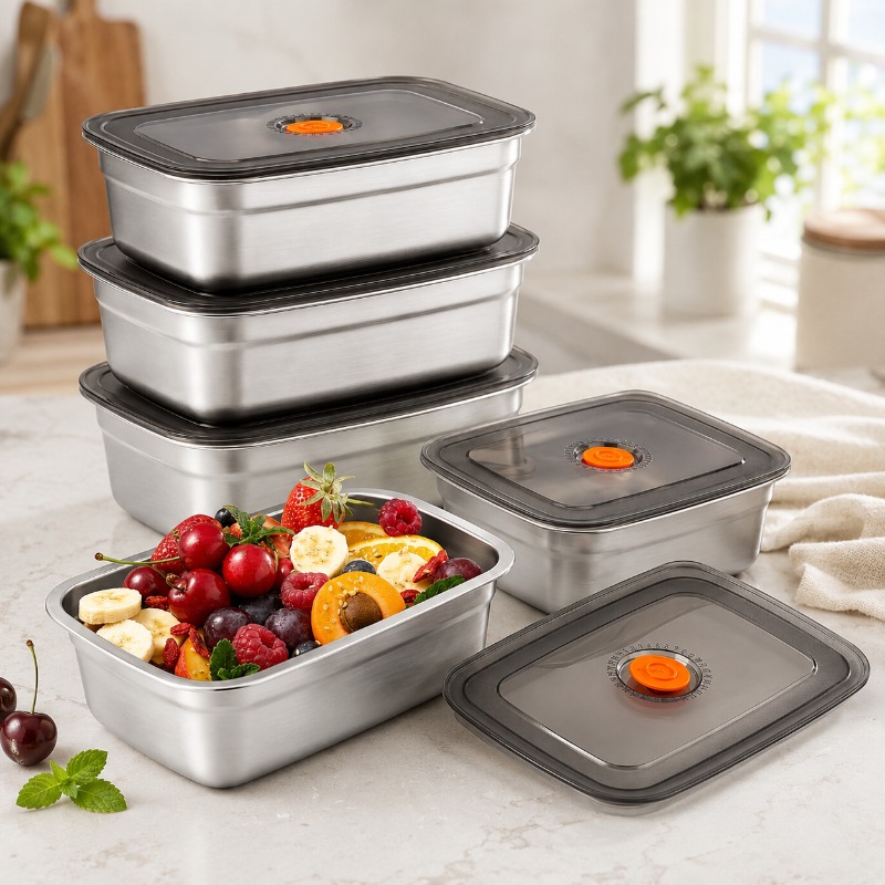 Stainless Steel Large Capacity - đánh giá và giá Food Storage Underground