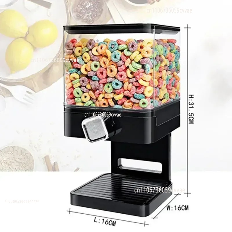 3.7L Grain Dispenser Tank Cere - đánh giá và giá Food Storage Jars Plastic