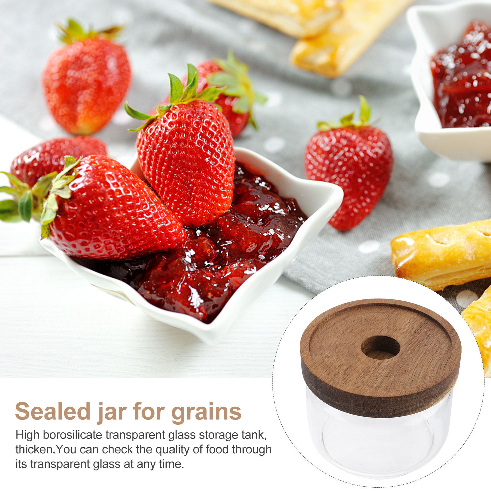 Glass Sealed Food Storage Jars - đánh giá và giá Food Storage Glass
