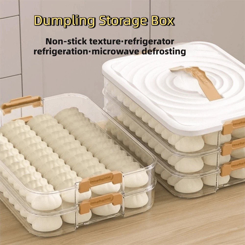 Plastic Dumpling Storage Box M - đánh giá và giá Food Storage Containers Xl