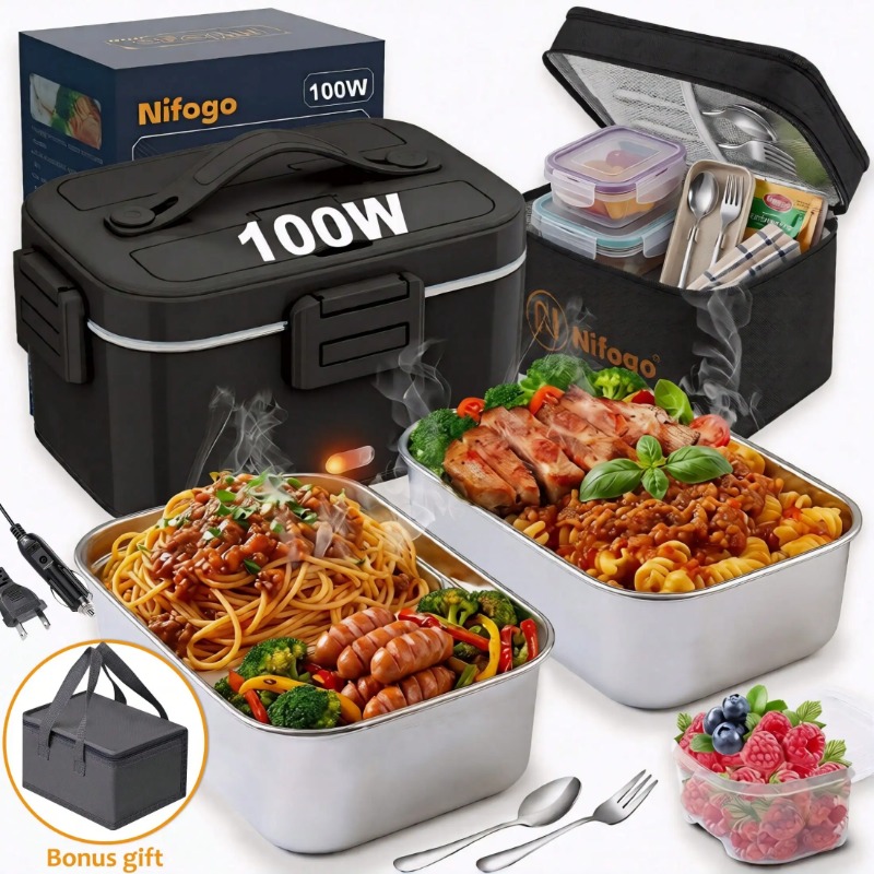 100W Electric Heated Lunch Box - đánh giá và giá Portable Food Warmer