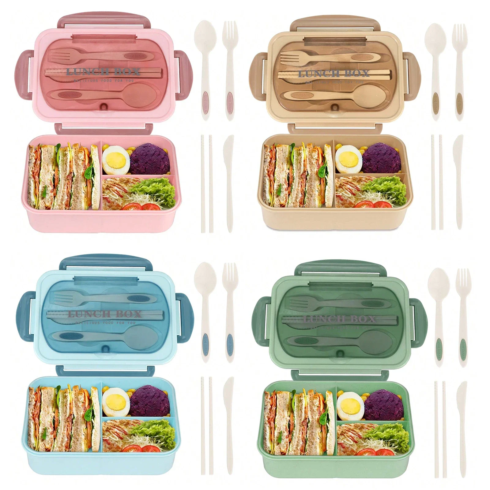 Bento Box Adult Lunch Box, Con - đánh giá và giá Portable Food Warmer