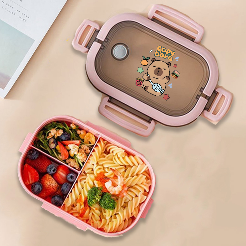 Capybara Bento Lunch Box Anime - đánh giá và giá Food Storage Cabinet