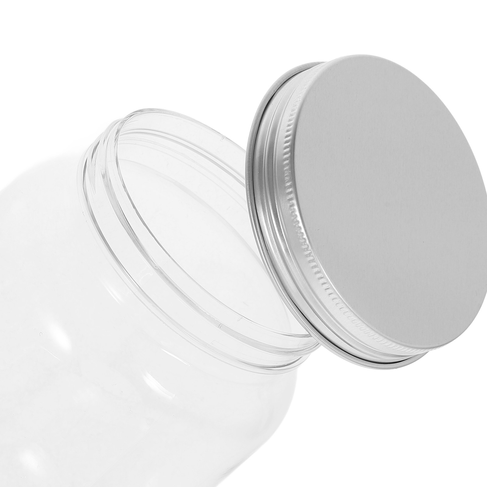 4Pcs Clear Plastic Storage Jar - đánh giá và giá Food Storage Jars Plastic
