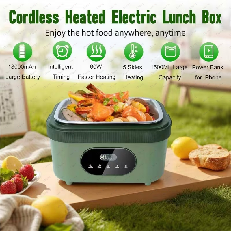Gison 1.5L Portable Wireless H - đánh giá và giá Portable Food Warmer