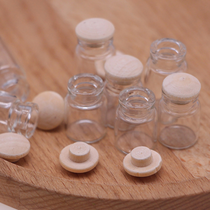 4Pcs 1:12 Dollhouse Miniature  - đánh giá và giá Food Storage Glass
