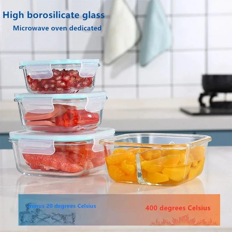 Glass Fresh-Keeping Box High B - đánh giá và giá Food Storage Containers Glass