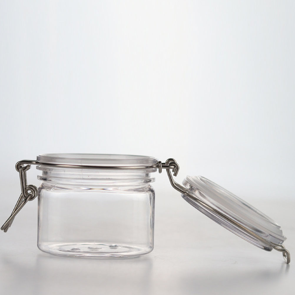 2Pcs Sealed Storage Jars Trans - đánh giá và giá Food Storage Jars Plastic