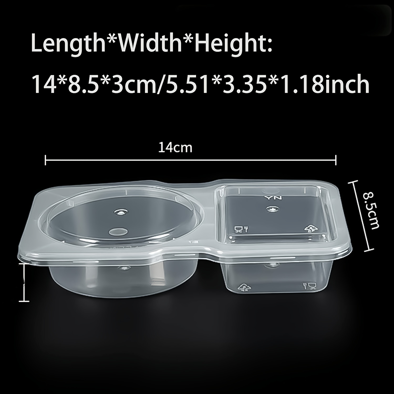 10Pcs Food Storage Containers  - đánh giá và giá Food Storage Plastic Containers With Lids