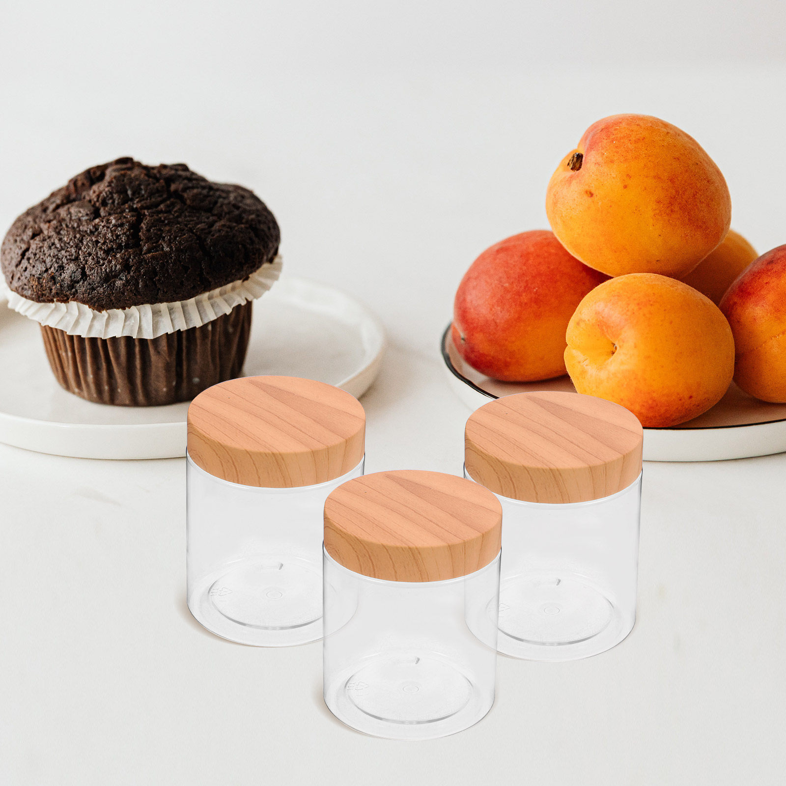 6Pcs Kitchen Storage Container - đánh giá và giá Food Storage Jars Plastic