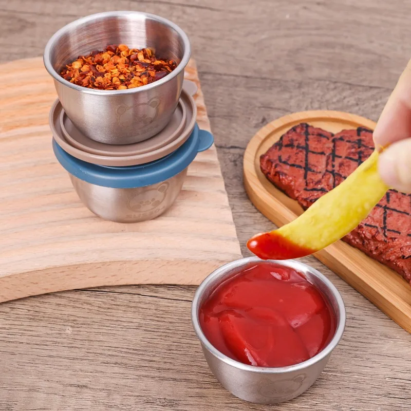 10/1pc 50ml Leakproof Stainles - đánh giá và giá Silicone Stretch Lid