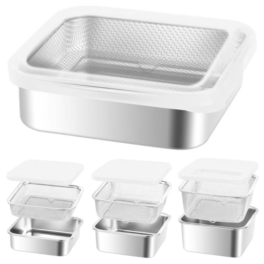 Large Capacity Stainless Steel - đánh giá và giá Food Storage Containers Xl
