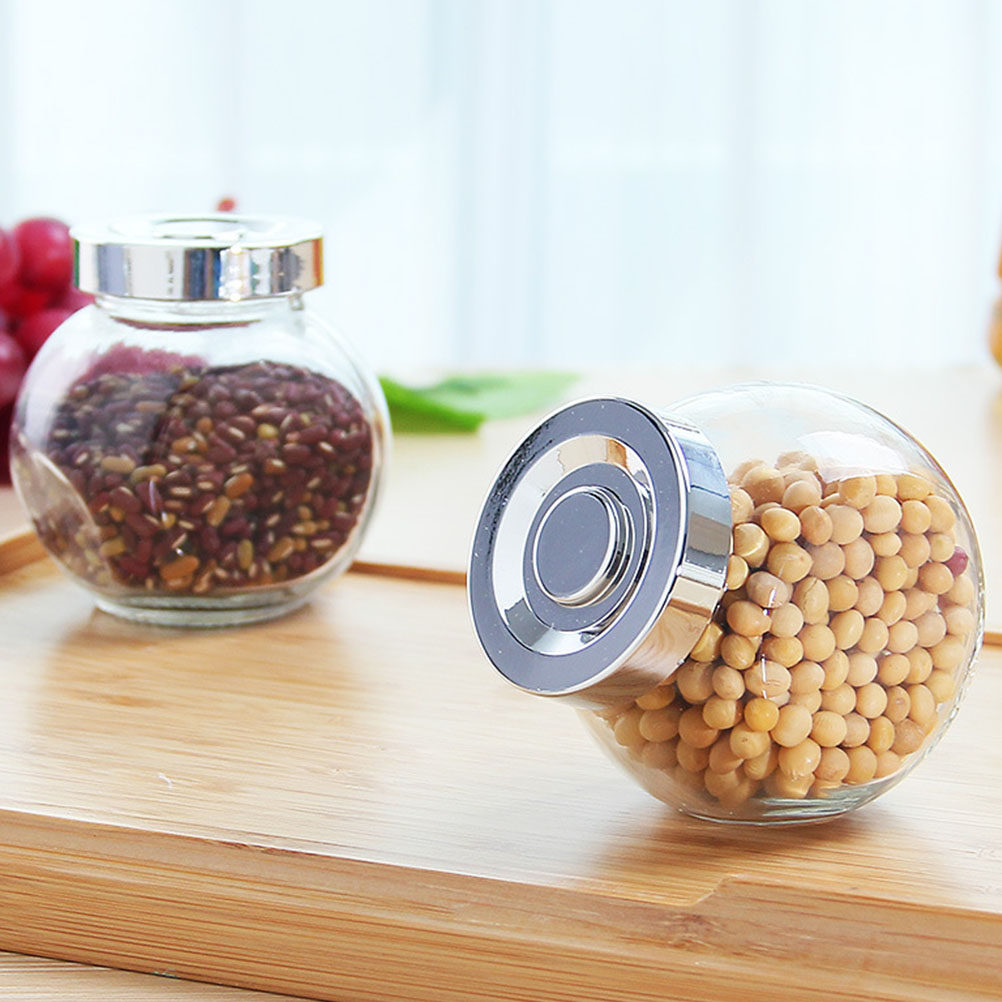 8Pcs Glass Sealed Storage Jars - đánh giá và giá Food Storage Containers Glass