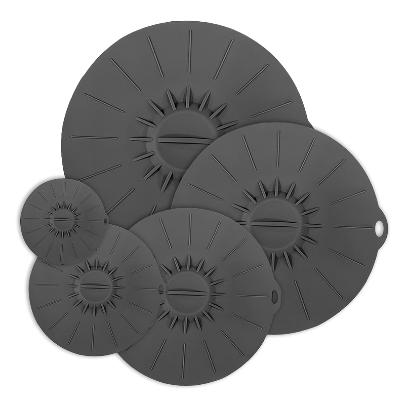 5Pcs Universal Silicone Bowl C - đánh giá và giá Silicone Stretch Lid