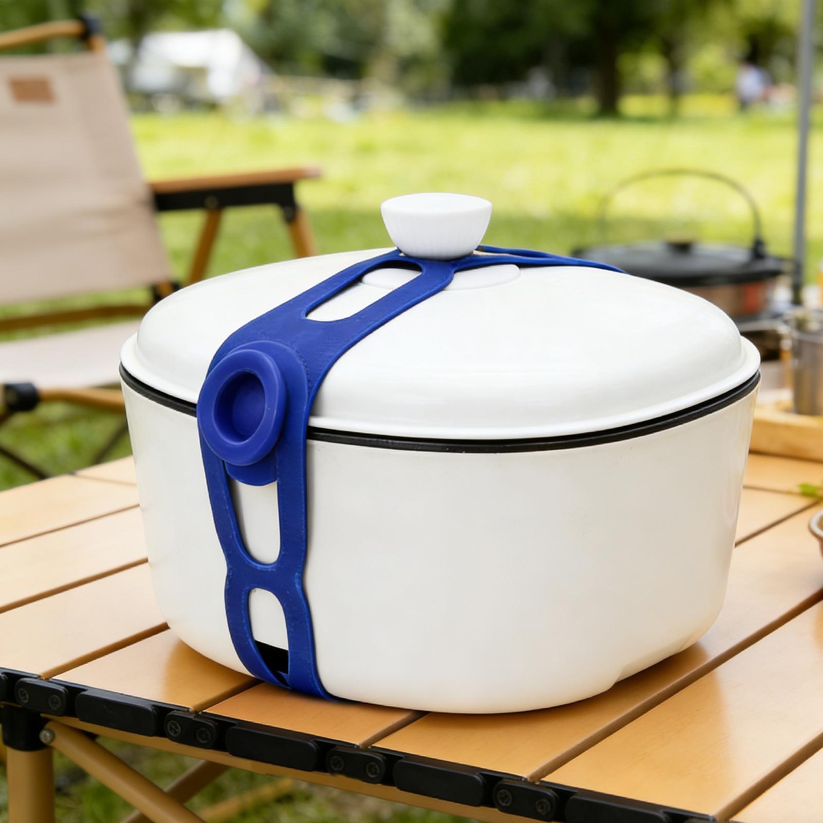 Silicone Pot Lid Strap Reusabl - đánh giá và giá Silicone Stretch Lid