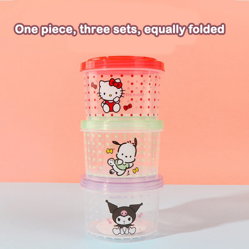 Kitty Bento Box Set 3 Pieces C - đánh giá và giá Food Storage Underground