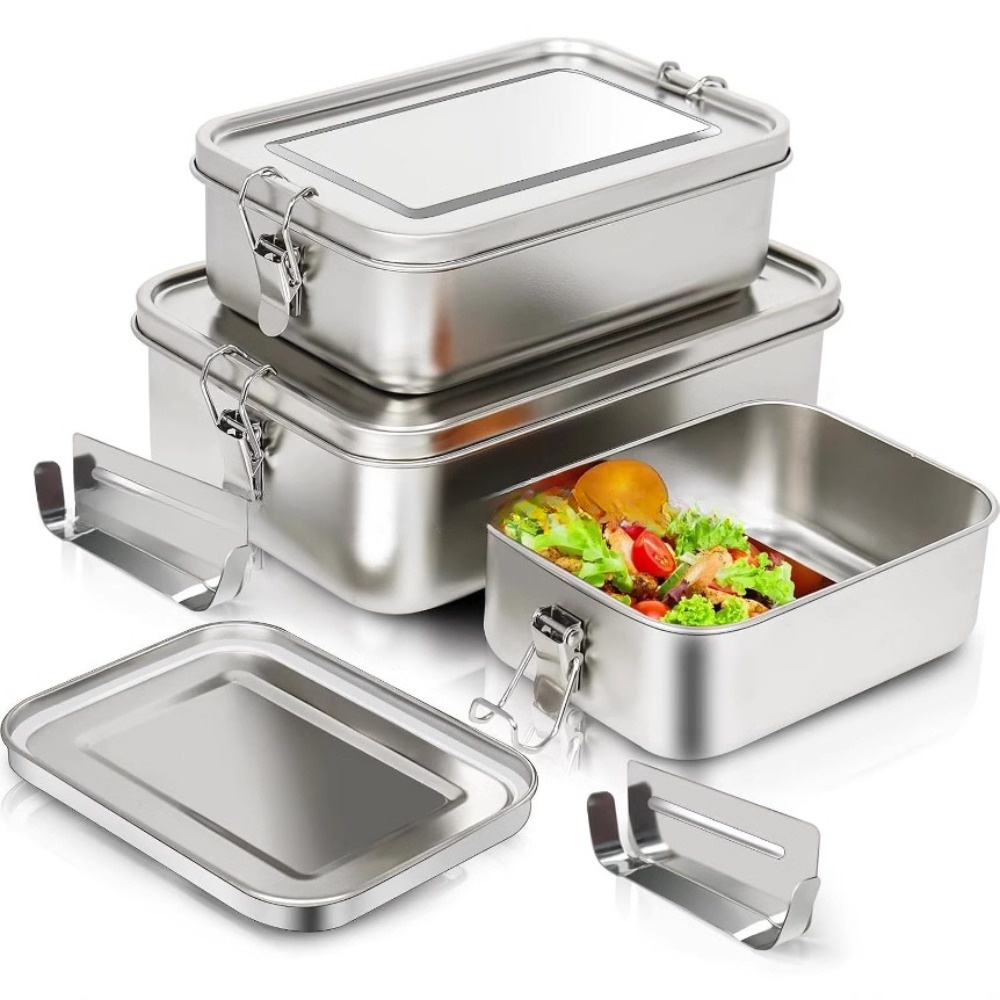 Stainless Steel Bento Box Meta - đánh giá và giá Food Storage Underground